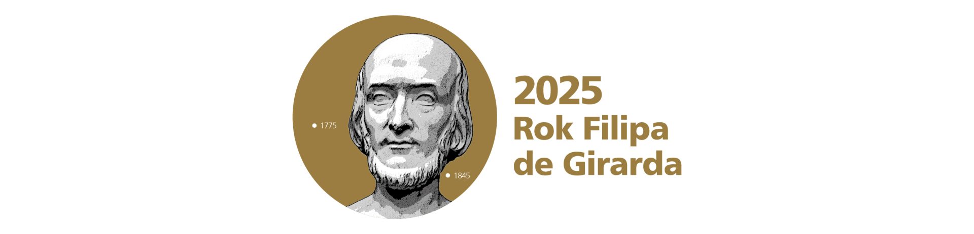 baner z grafiką Rok Filipa de Girarda