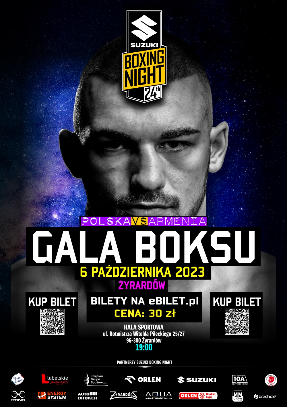 Gala boksu Suzuki Boxing Night 24 - Portal Urzędu Miasta Żyrardowa