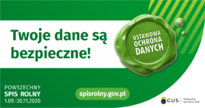 grafika informująca o bezpieczeństwie danych osób samospisujących się