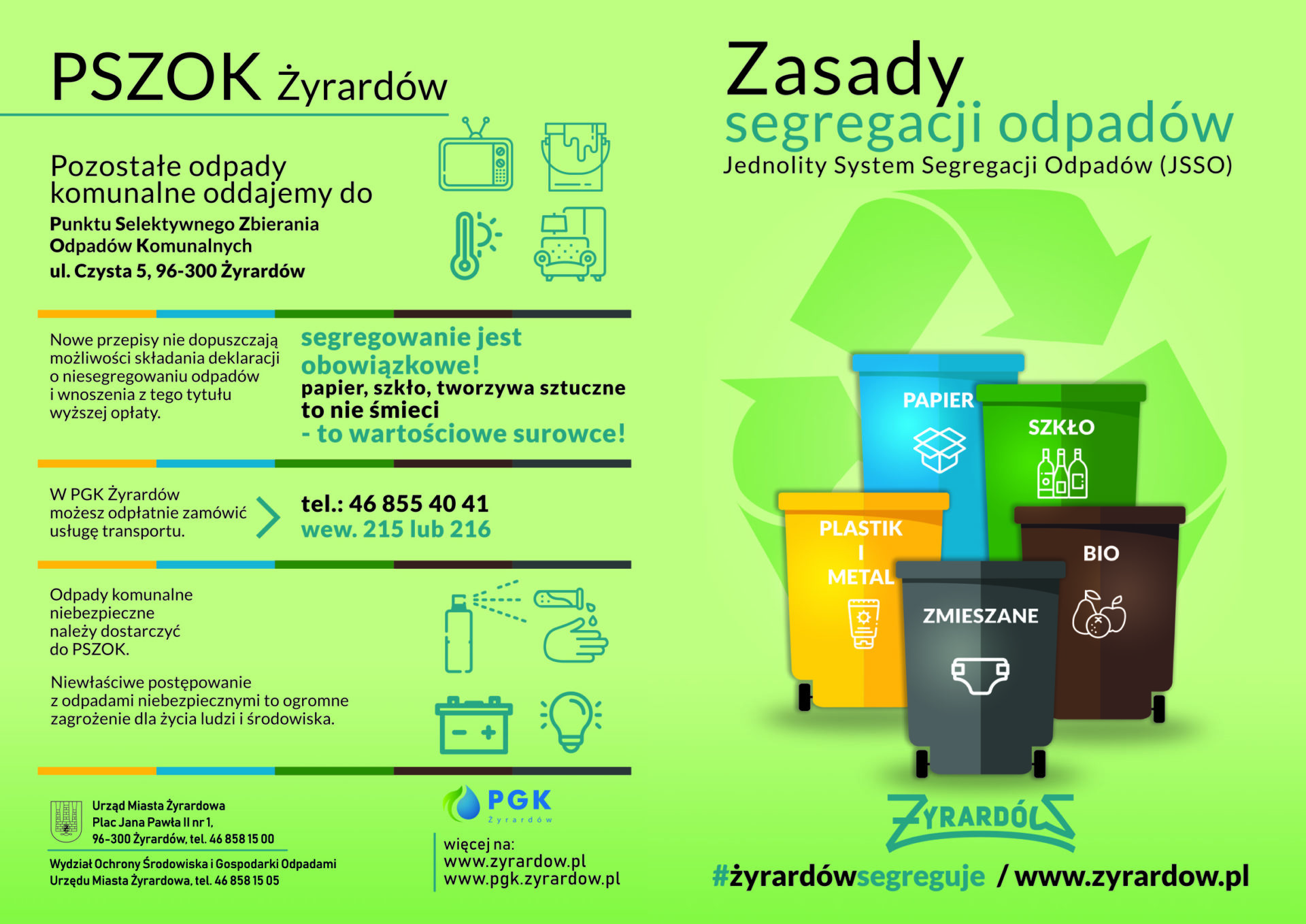 Odbiór Odpadów Stawka Vat 2018 Nowa stawka za odbiór odpadów - Portal Urzędu Miasta Żyrardowa