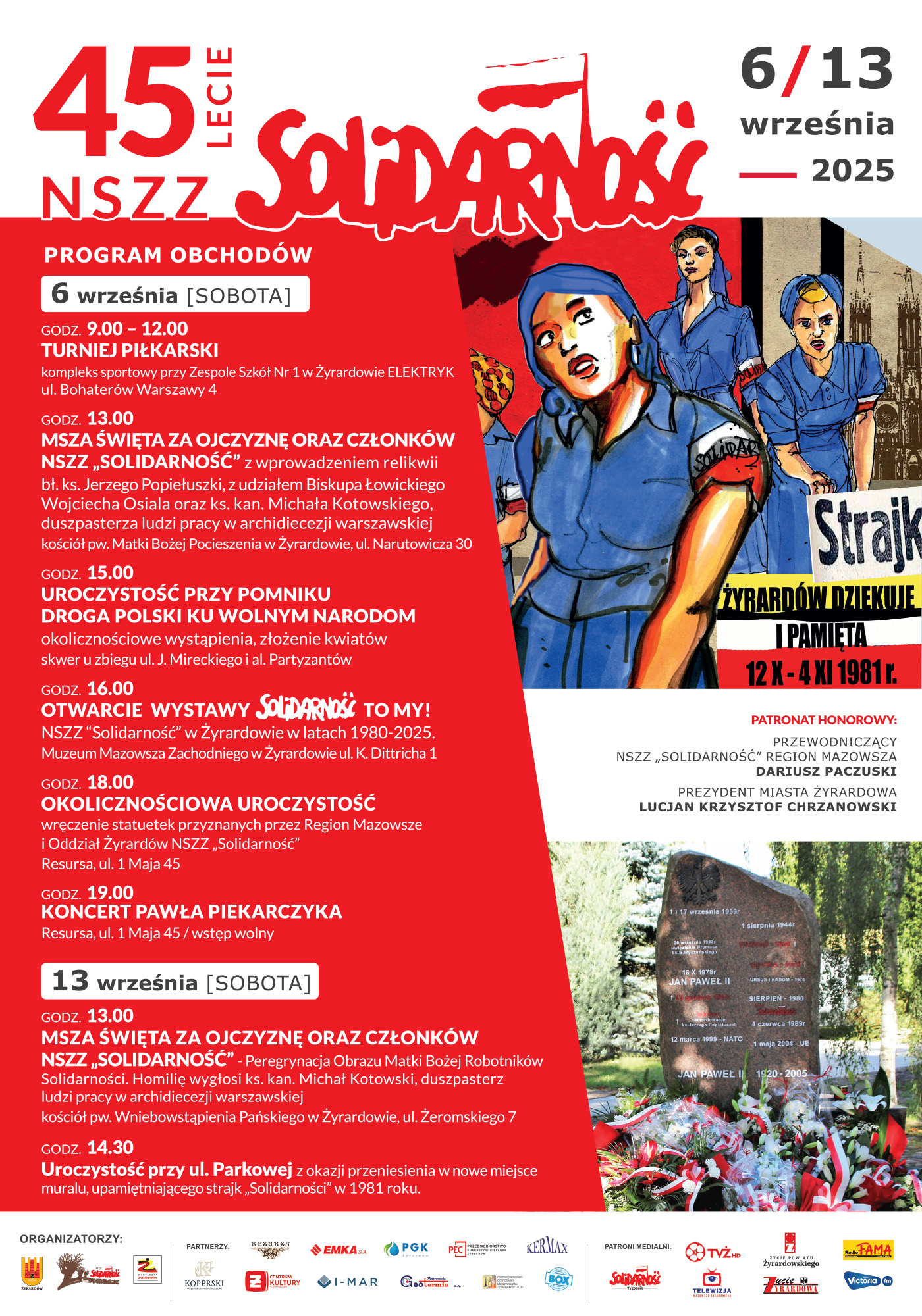 Nszz Obchody 45. rocznicy powstania NSZZ ,,Solidarność” - Portal Urzędu ...